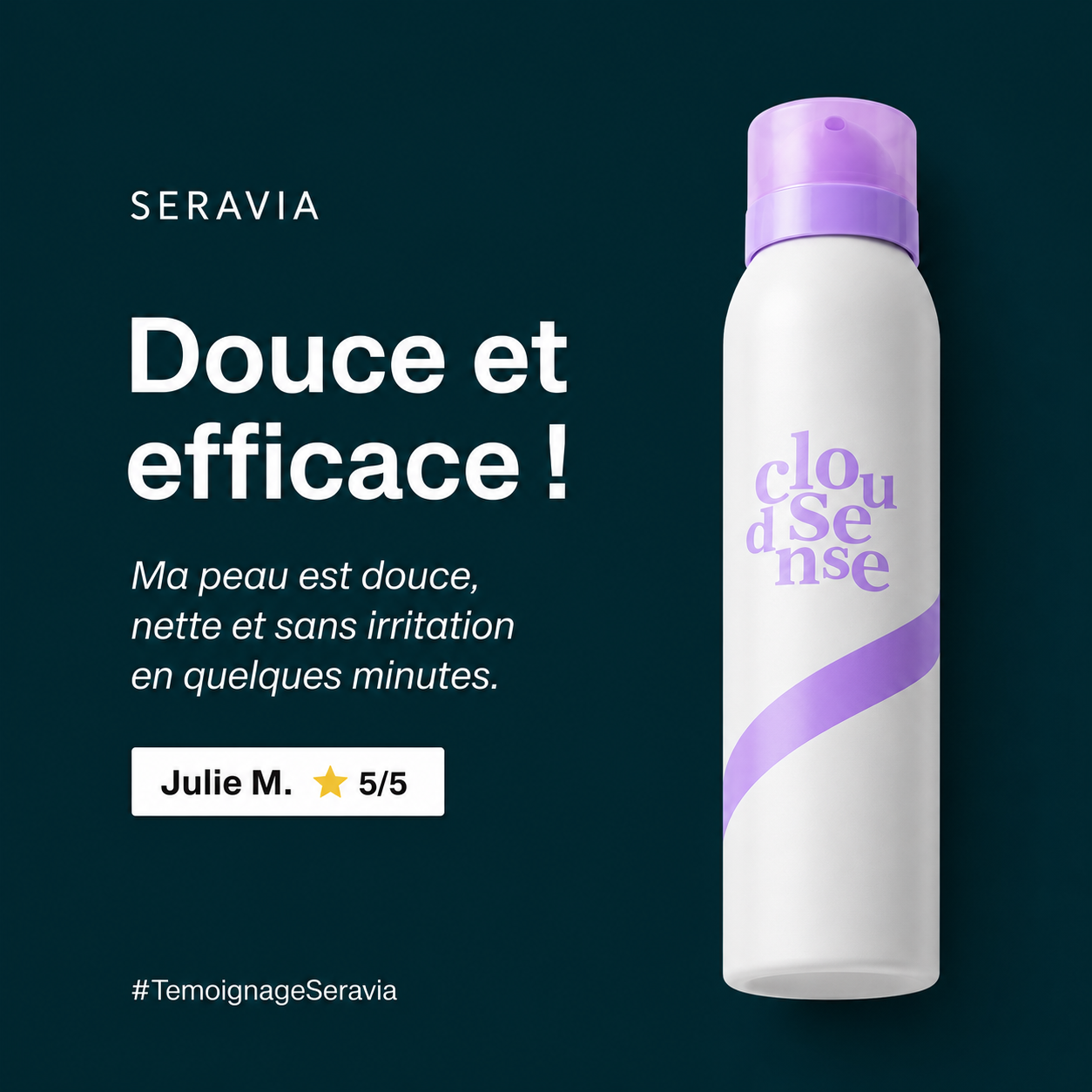 Crème dépilatoire en spray