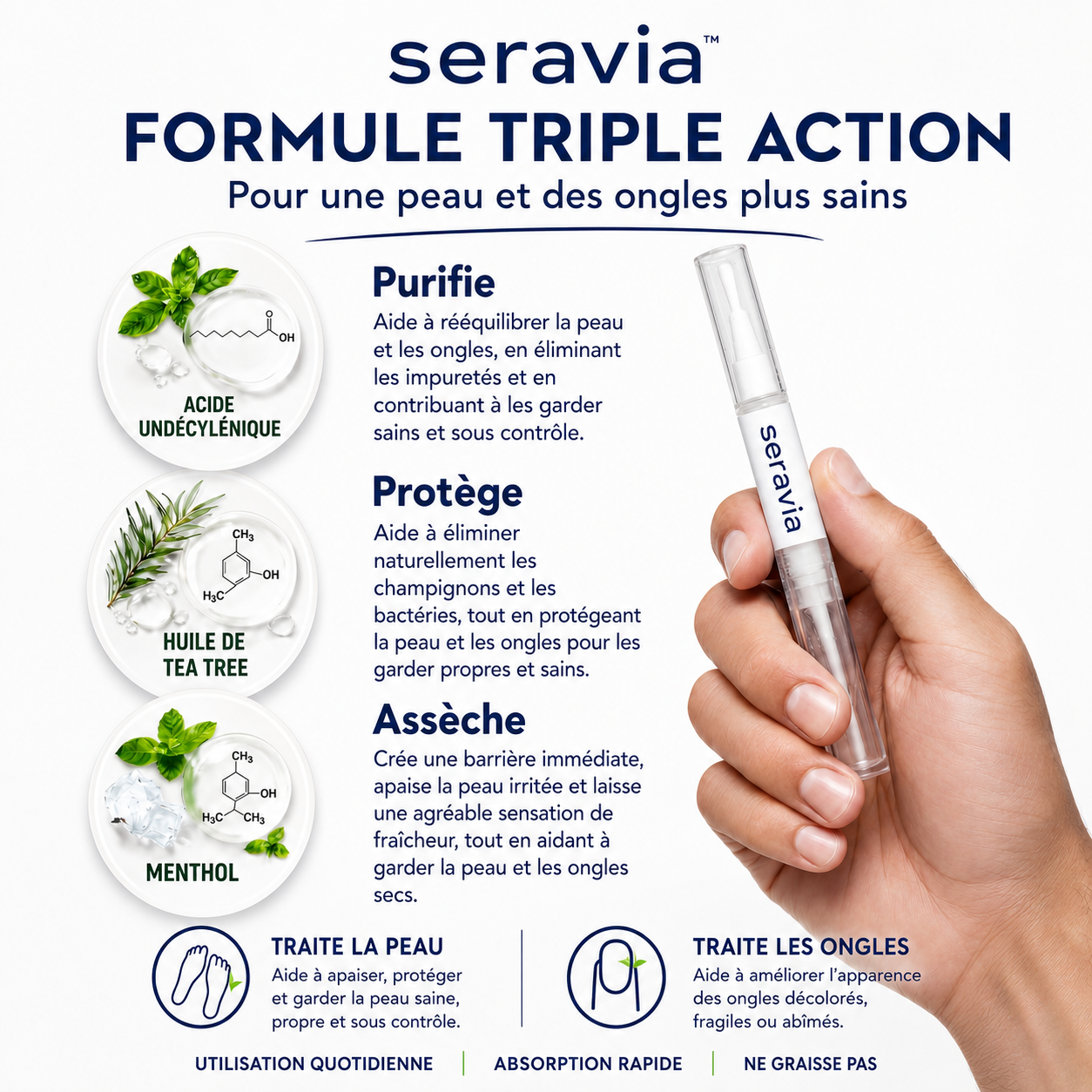 Stylo antifongique Seravia